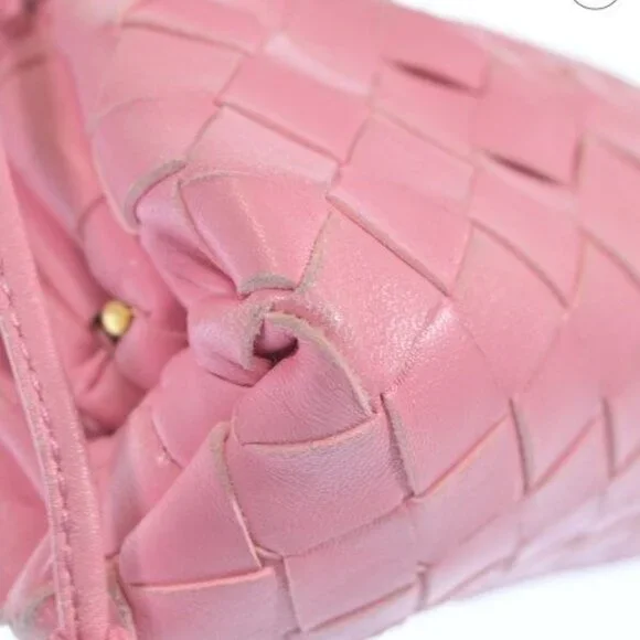 ★SOLD★ Bottega Veneta Shoulder Bag Pink - Picture 12 of 14